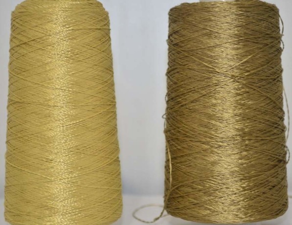 Арамидная нить 118 СВМ 125 текс соломенная ГОСТ Р 53019-2008 фото