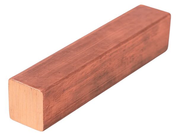 Квадрат медный тянутый М001 30х30 мм ГОСТ 1535-2016 фото