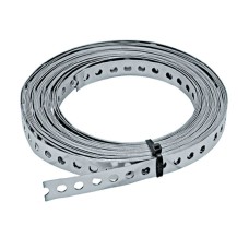 Лента стальная х/к перфорированная оцинкованная монтажная фото