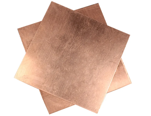 Пластина медная луженая для гальваники М1 0,1х25х70 мм ГОСТ 1173-2006 фото