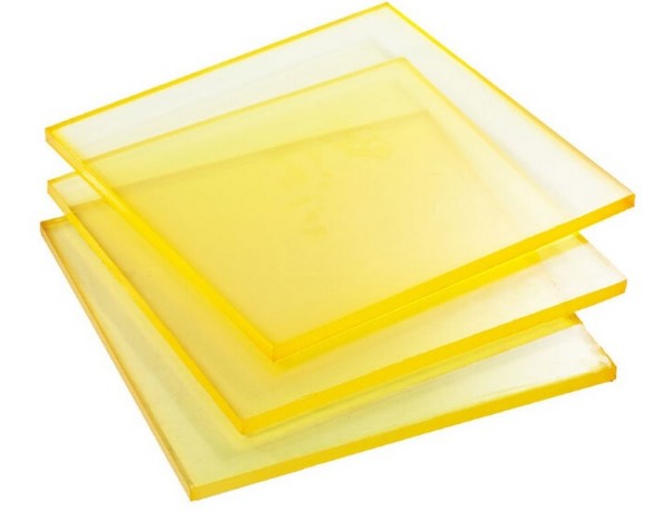 Полиуретан пластина желтая 50х500х500 мм ТУ 2292-003-45130869-2004 фото