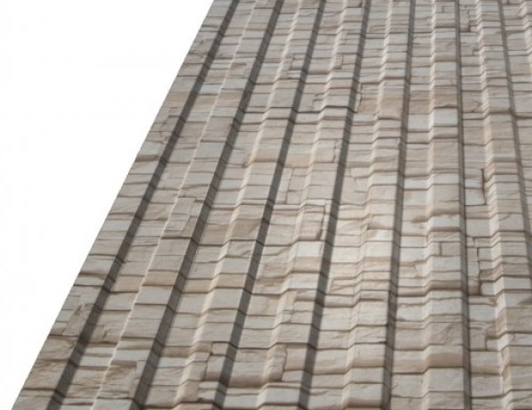 Профнастил стальной стеновой двухсторонний плоский гладкий камень МП20 0,6х20х1100х1150 мм ТУ 5285-002-78099614-2008 фото